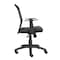 Officesource Crossway Collection Mesh Back Task Chair with Black Base 610FBK - alternate 6